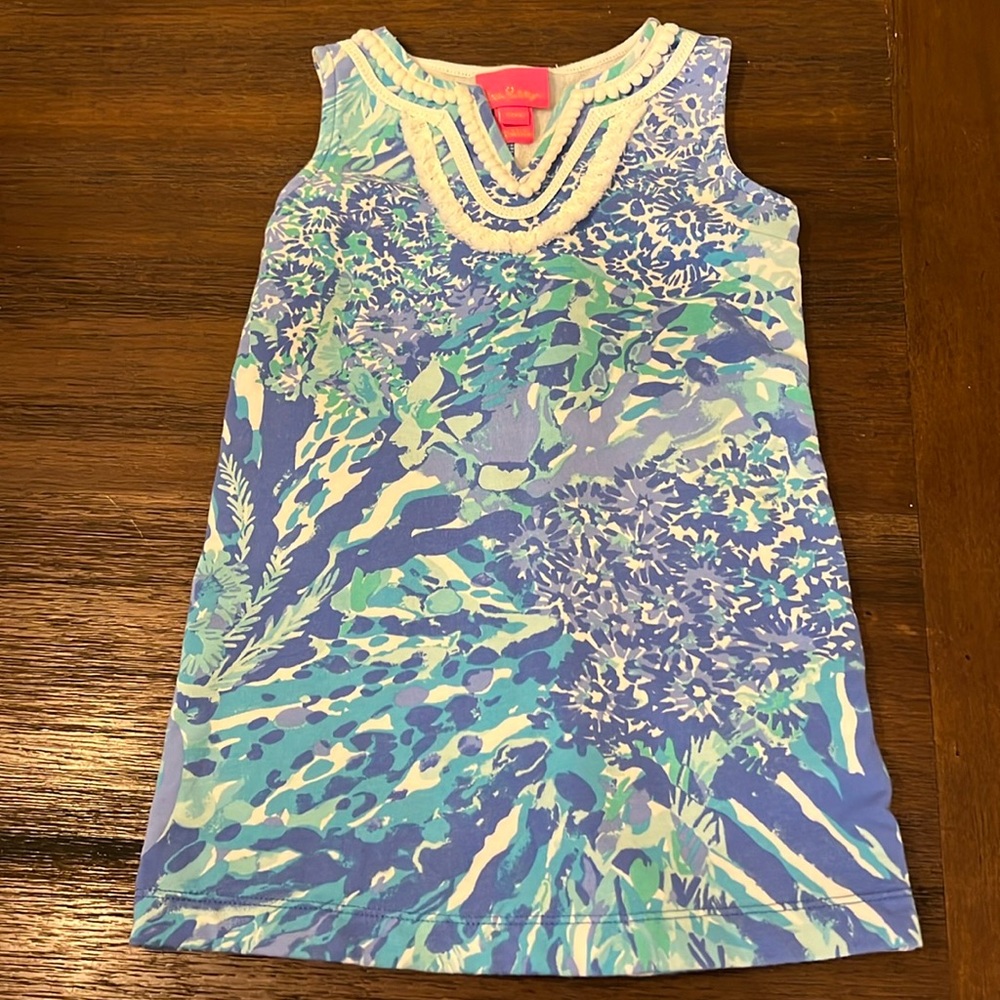 Lilly Pulitzer toddler shift dress - size XS 2/3
